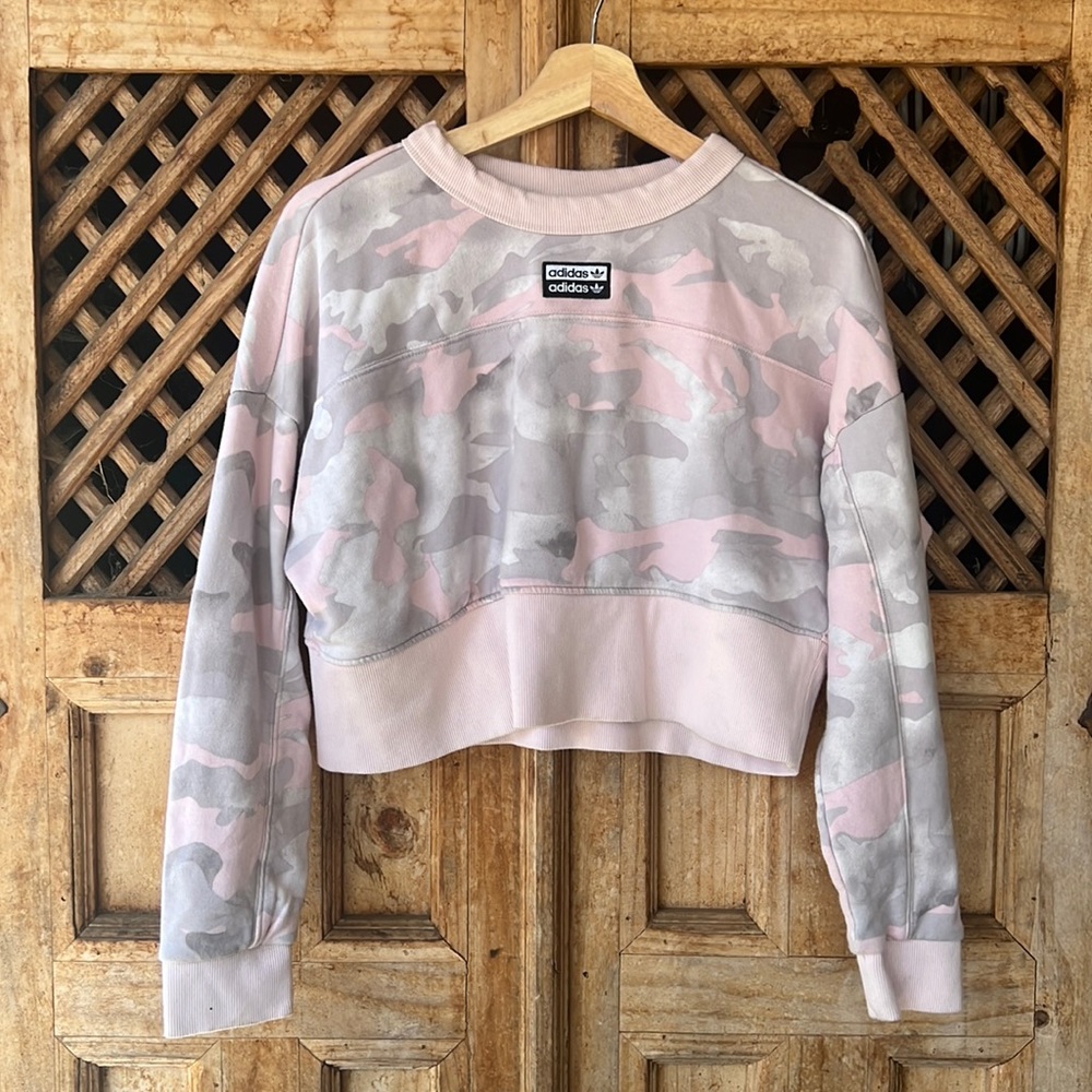 Adidas Crop Sweat Shirt